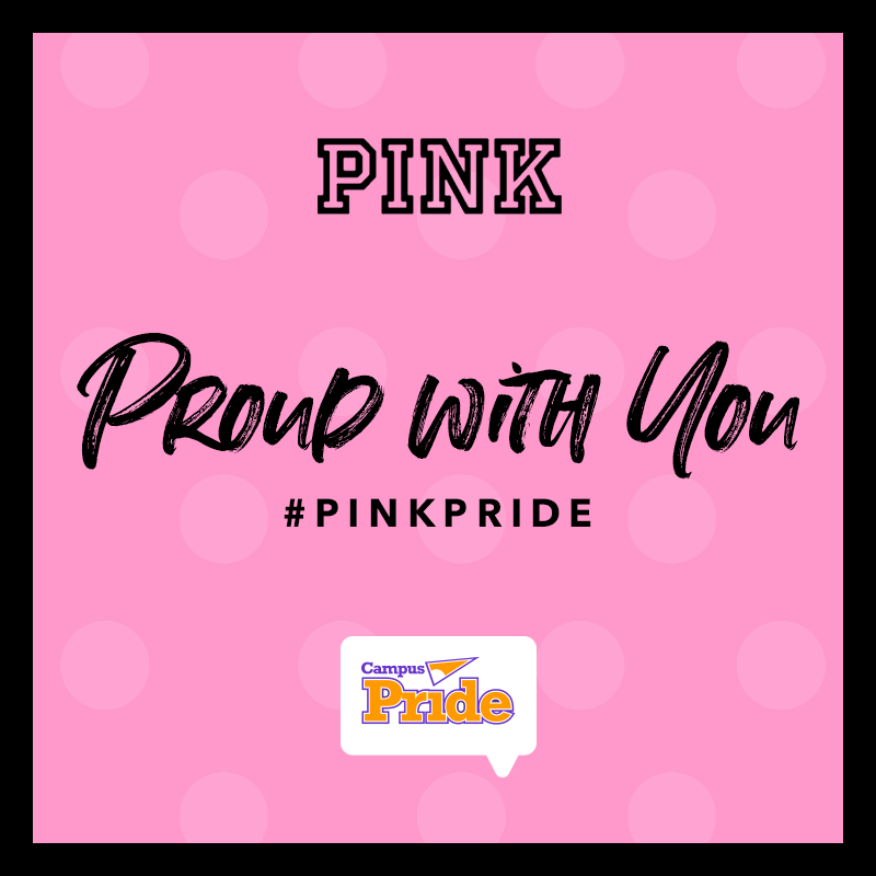 PINK by Victoria's Secret partners with Campus Pride and donates $100,000  for Pride Month