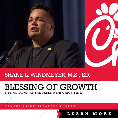 Shane Windmeyer, speaker