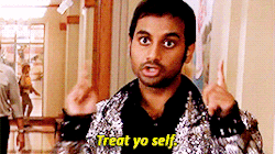 treat yourself gif